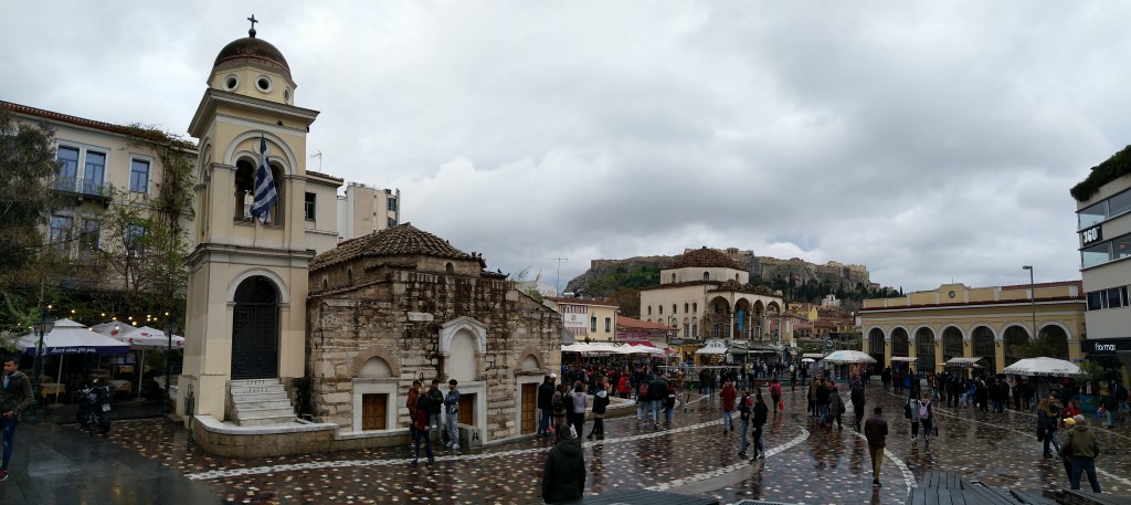 Monastiraki Square, Athens Greece