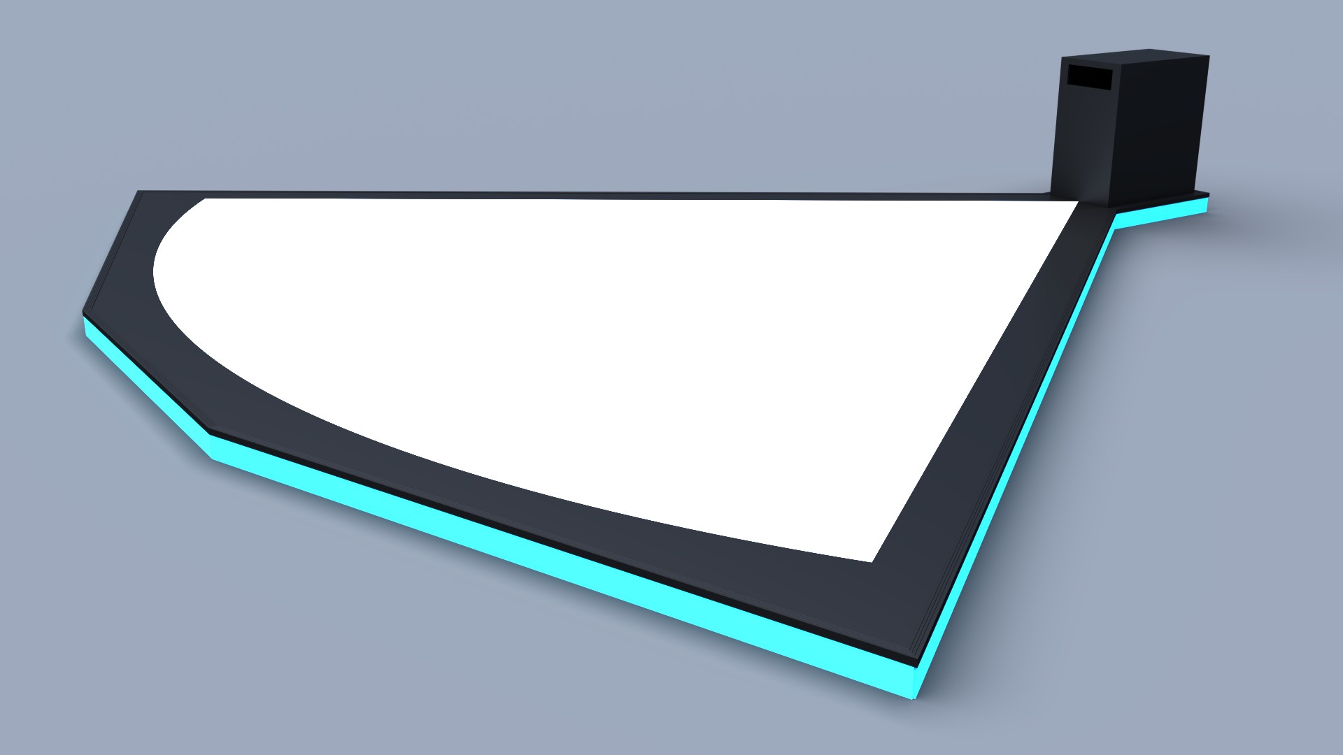 3 Rendering Podest