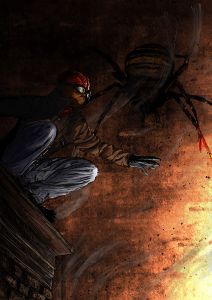 Spiderman Plakat Drawing Klein