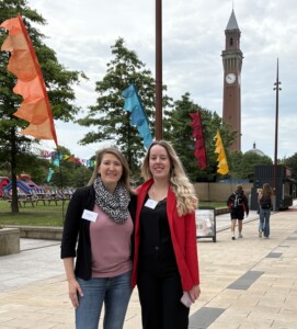 FUNK (Dr. Katharina Hirt und Förderlehrerin Alena Krax) in Bimringham