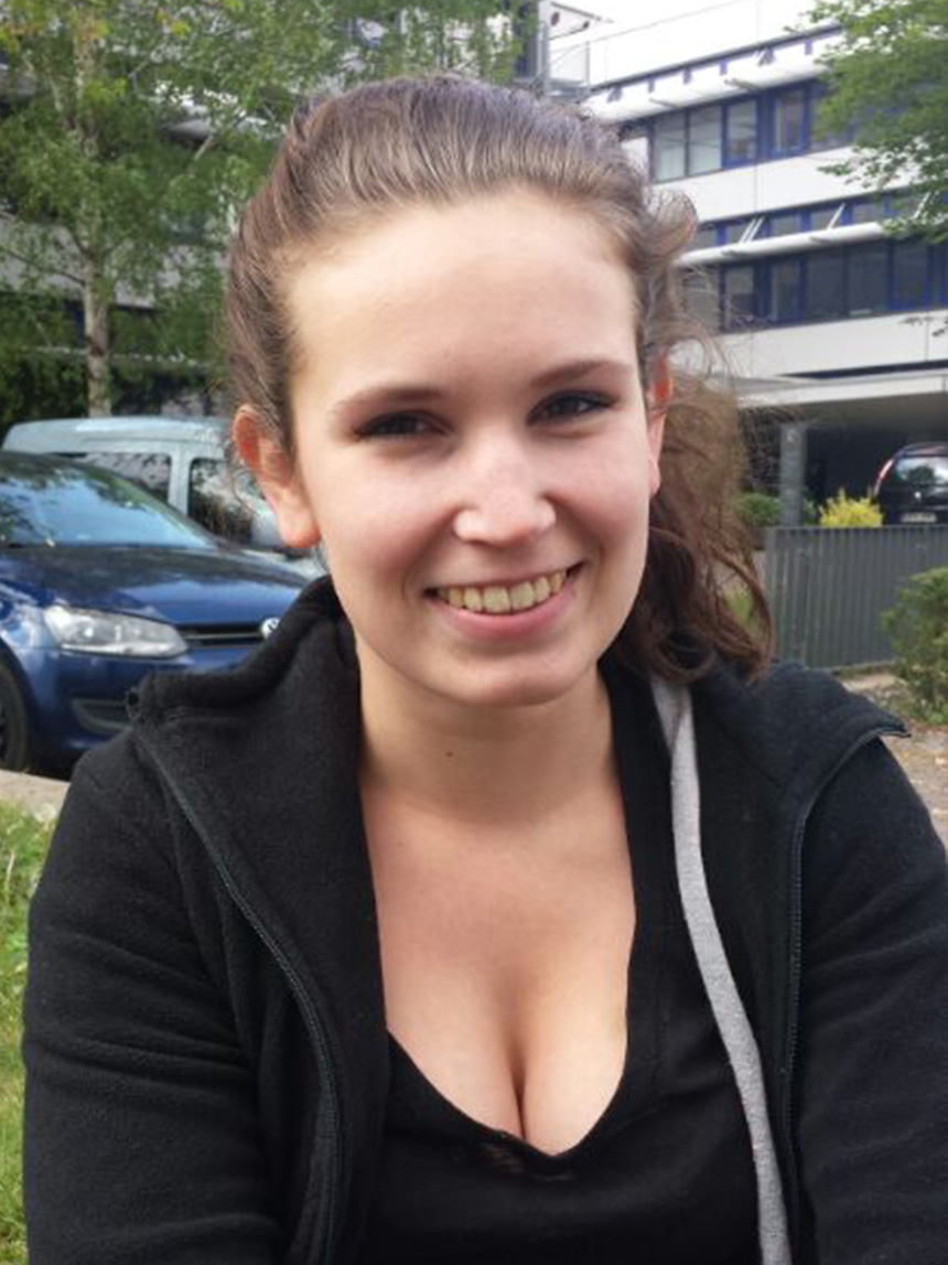 Alina Schaper (19), Deutsch und Englisch auf Gymnasium. Foto: Lisa Leyerer