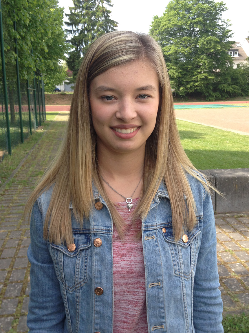 Lina Krämer (19), Lehramt Mathematik und evangelische Theologie. Foto: Hannah Wagner
